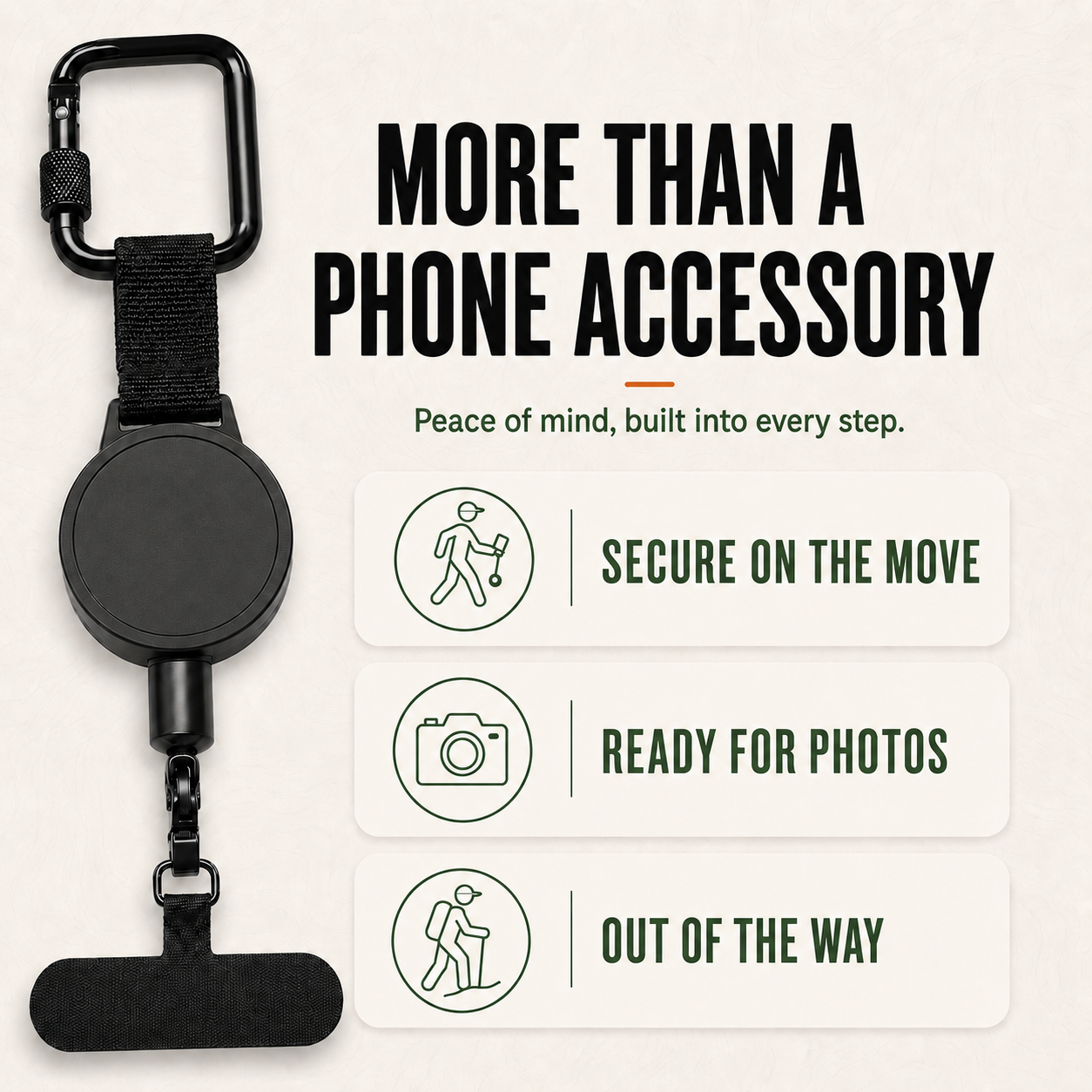 RoveSafe Anti-Drop Phone Tether