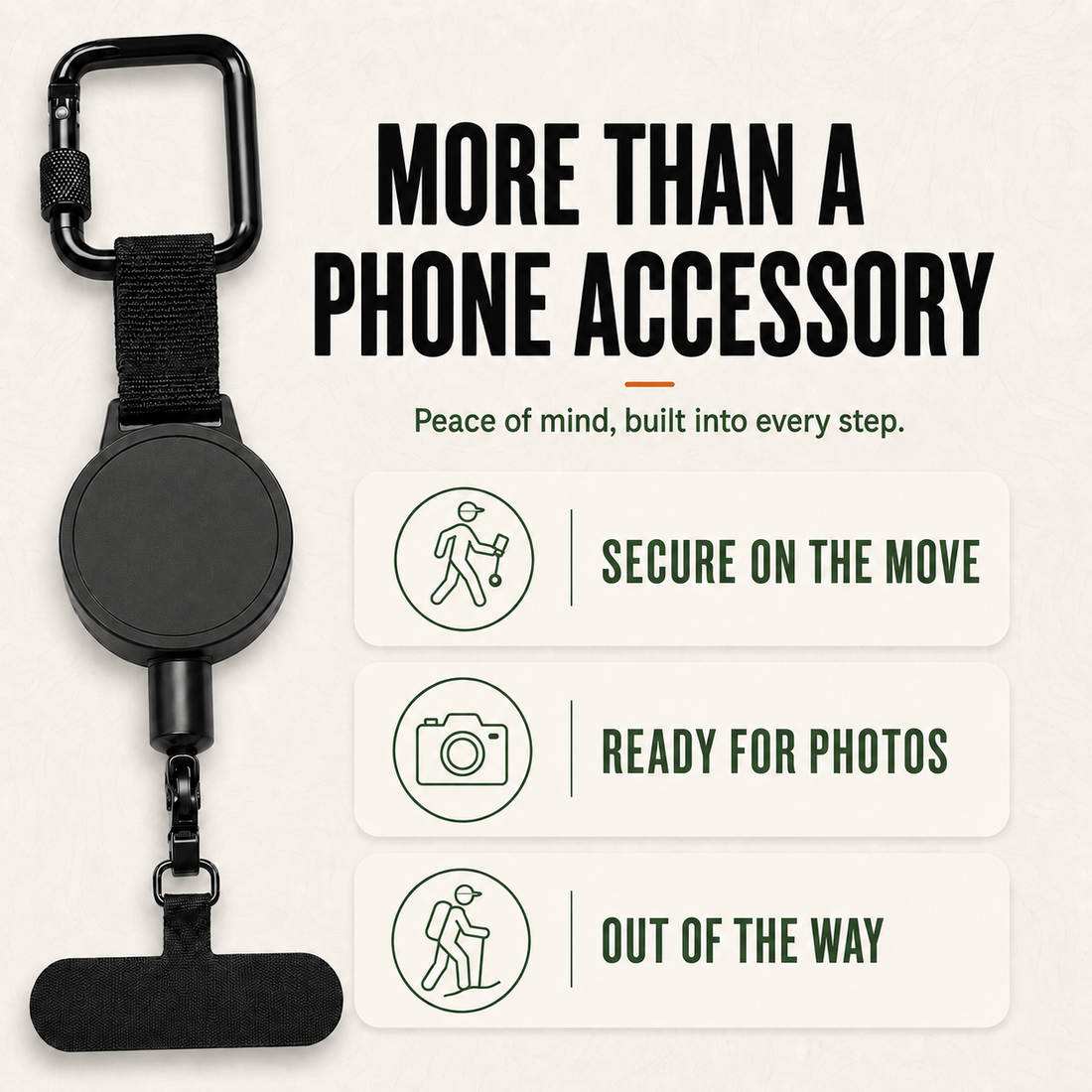 RoveSafe Anti-Drop Phone Tether