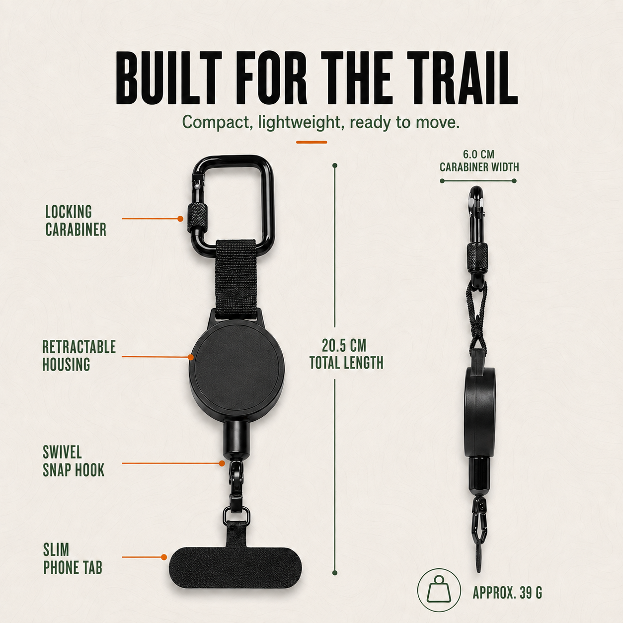 RoveSafe Anti-Drop Phone Tether
